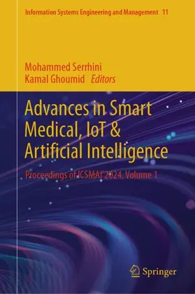 Serrhini / Ghoumid |  Advances in Smart Medical, IoT & Artificial Intelligence | Buch |  Sack Fachmedien