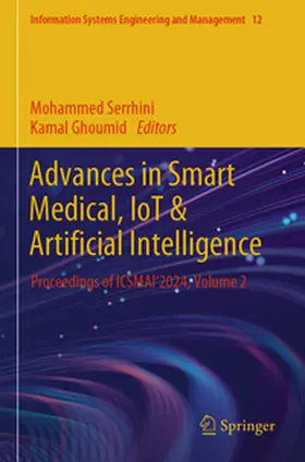 Serrhini / Ghoumid |  Advances in Smart Medical, IoT & Artificial Intelligence | Buch |  Sack Fachmedien