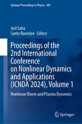 Saha / Banerjee | Proceedings of the 2nd International Conference on Nonlinear Dynamics and Applications (ICNDA 2024), Volume 1 | E-Book | www.sack.de