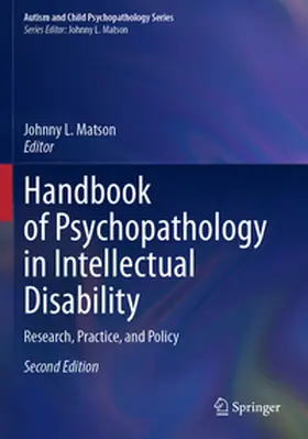 Matson |  Handbook of Psychopathology in Intellectual Disability | Buch |  Sack Fachmedien
