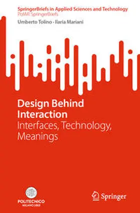 Tolino / Mariani | Design Behind Interaction | E-Book | sack.de