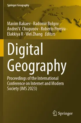 Bakaev / Bolgov / Chugunov |  Digital Geography | Buch |  Sack Fachmedien