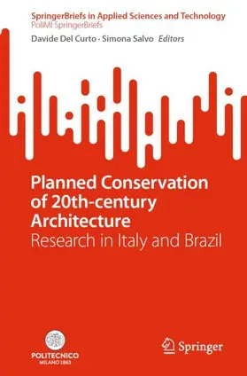 Salvo / Del Curto |  Planned Conservation of 20th-century Architecture | Buch |  Sack Fachmedien