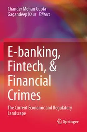 Gupta / Kaur |  E-banking, Fintech, & Financial Crimes | Buch |  Sack Fachmedien