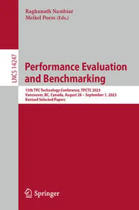 Nambiar / Poess | Performance Evaluation and Benchmarking | E-Book | sack.de