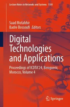 Bossoufi / Motahhir |  Digital Technologies and Applications | Buch |  Sack Fachmedien