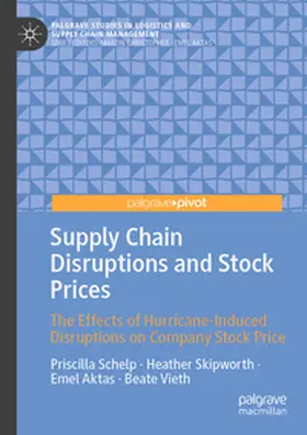 Schelp / Skipworth / Aktas |  Supply Chain Disruptions and Stock Prices | Buch |  Sack Fachmedien
