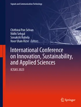 Pon Selvan / Sehgal / Ruhela |  International Conference on Innovation, Sustainability, and Applied Sciences | eBook | Sack Fachmedien