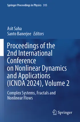 Saha / Banerjee |  Proceedings of the 2nd International Conference on Nonlinear Dynamics and Applications (ICNDA 2024), Volume 2 | Buch |  Sack Fachmedien