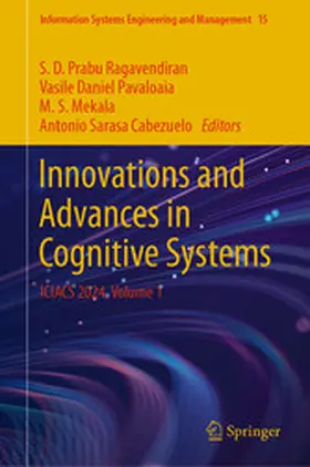 Ragavendiran / Pavaloaia / Mekala |  Innovations and Advances in Cognitive Systems | eBook | Sack Fachmedien
