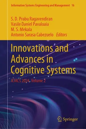 Ragavendiran / Cabezuelo / Pavaloaia |  Innovations and Advances in Cognitive Systems | Buch |  Sack Fachmedien