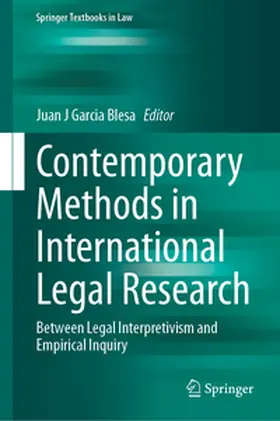 Garcia Blesa |  Contemporary Methods in International Legal Research | eBook | Sack Fachmedien
