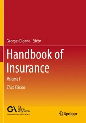 Dionne |  Handbook of Insurance | Buch |  Sack Fachmedien