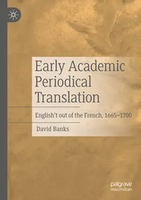 Banks |  Early Academic Periodical Translation | eBook | Sack Fachmedien