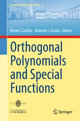 Durán / Castillo |  Orthogonal Polynomials and Special Functions | Buch |  Sack Fachmedien