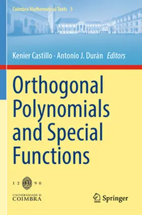 Castillo / Durán |  Orthogonal Polynomials and Special Functions | Buch |  Sack Fachmedien