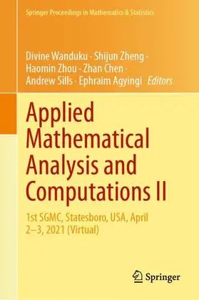 Wanduku / Zheng / Agyingi |  Applied Mathematical Analysis and Computations II | Buch |  Sack Fachmedien
