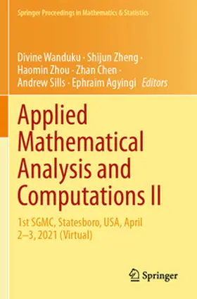 Wanduku / Zheng / Zhou |  Applied Mathematical Analysis and Computations II | Buch |  Sack Fachmedien