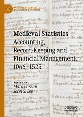 Casson / Lee |  Medieval Statistics | Buch |  Sack Fachmedien