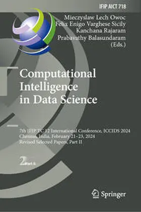 Owoc / Varghese Sicily / Rajaram | Computational Intelligence in Data Science | E-Book | sack.de