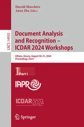 Mouchère / Zhu | Document Analysis and Recognition – ICDAR 2024 Workshops | E-Book | sack.de