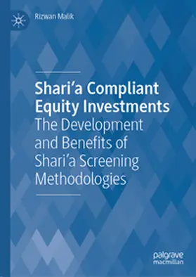 Malik | Shari'a Compliant Equity Investments | E-Book | www.sack.de