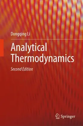 Li |  Analytical Thermodynamics | Buch |  Sack Fachmedien