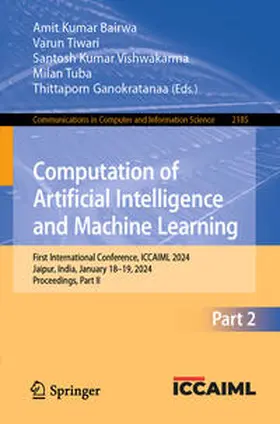 Bairwa / Tiwari / Vishwakarma |  Computation of Artificial Intelligence and Machine Learning | eBook | Sack Fachmedien