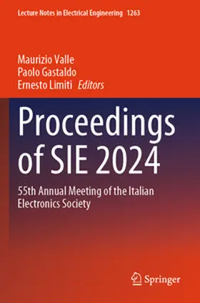 Valle / Gastaldo / Limiti |  Proceedings of SIE 2024 | Buch |  Sack Fachmedien