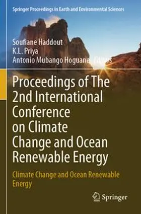 Haddout / Priya / Hoguane |  Proceedings of The 2nd International Conference on Climate Change and Ocean Renewable Energy | Buch |  Sack Fachmedien