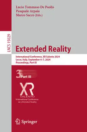 De Paolis / Sacco / Arpaia |  Extended Reality | Buch |  Sack Fachmedien