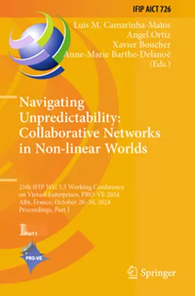 Camarinha-Matos / Ortiz / Boucher |  Navigating Unpredictability: Collaborative Networks in Non-linear Worlds | Buch |  Sack Fachmedien
