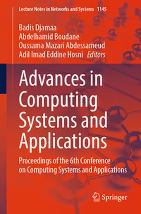 Djamaa / Boudane / Mazari Abdessameud | Advances in Computing Systems and Applications | E-Book | sack.de
