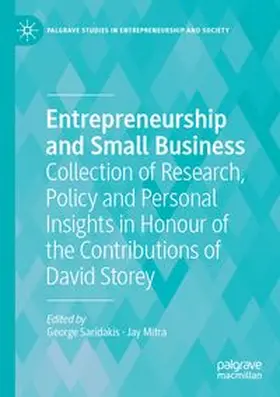 Saridakis / Mitra |  Entrepreneurship and Small Business | Buch |  Sack Fachmedien