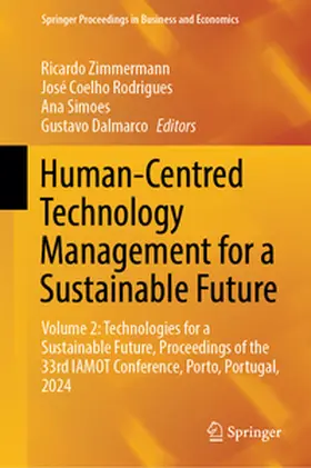 Zimmermann / Rodrigues / Simoes |  Human-Centred Technology Management for a Sustainable Future | eBook | Sack Fachmedien