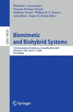 Szczecinski / Webster-Wood / Tresch |  Biomimetic and Biohybrid Systems | Buch |  Sack Fachmedien