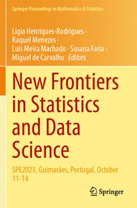 Henriques-Rodrigues / Menezes / Machado |  New Frontiers in Statistics and Data Science | Buch |  Sack Fachmedien