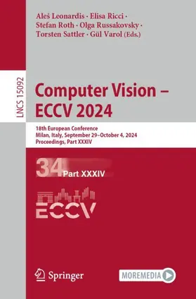 Leonardis / Ricci / Varol | Computer Vision ¿ ECCV 2024 | Buch | 978-3-031-72753-5 | sack.de