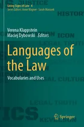 Klappstein / Dybowski |  Languages of the Law | Buch |  Sack Fachmedien