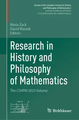 Zack / Waszek |  Research in History and Philosophy of Mathematics | eBook | Sack Fachmedien