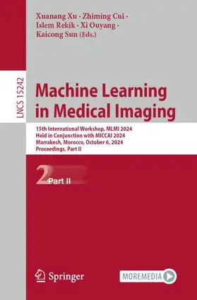 Xu / Cui / Sun |  Machine Learning in Medical Imaging | Buch |  Sack Fachmedien