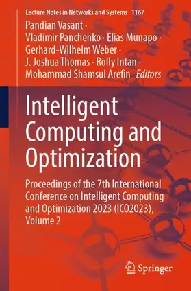 Vasant / Panchenko / Munapo |  Intelligent Computing and Optimization | Buch |  Sack Fachmedien
