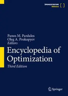 Pardalos / Prokopyev |  Encyclopedia of Optimization | Buch |  Sack Fachmedien