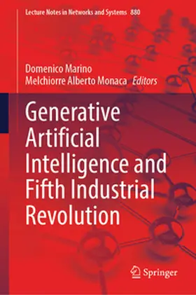 Monaca / Marino |  Generative Artificial Intelligence and Fifth Industrial Revolution | Buch |  Sack Fachmedien