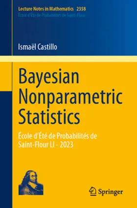 Castillo | Bayesian Nonparametric Statistics | E-Book | www.sack.de
