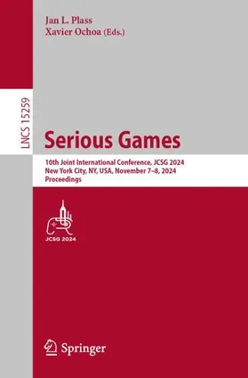 Ochoa / Plass |  Serious Games | Buch |  Sack Fachmedien