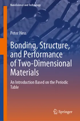 Hess | Bonding, Structure, and Performance of Two-Dimensional Materials | E-Book | sack.de