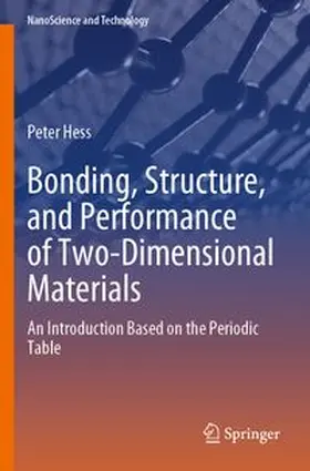 Hess |  Bonding, Structure, and Performance of Two-Dimensional Materials | Buch |  Sack Fachmedien
