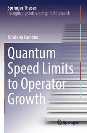 Carabba |  Quantum Speed Limits to Operator Growth | Buch |  Sack Fachmedien