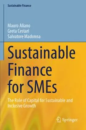 Aliano / Cestari / Madonna |  Sustainable Finance for SMEs | Buch |  Sack Fachmedien